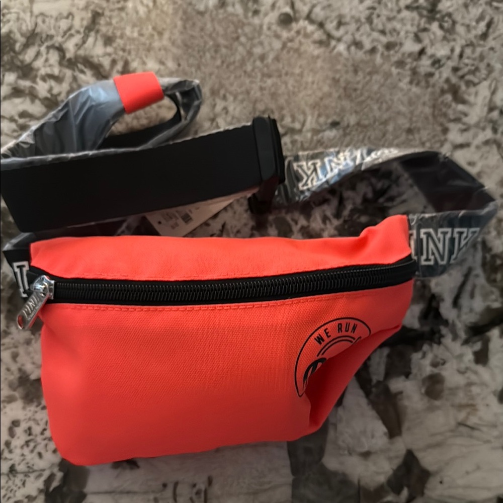 Victoria's Secret Orange Belt Bag Sporty Design